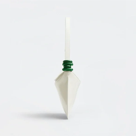 Bottega veneta white flap shoulder bag - Picture 4 of 9